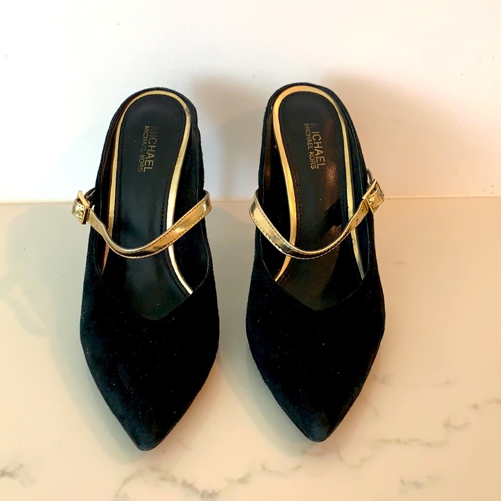 Michael Kors black high heels